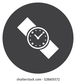 Watch Icon, flat design style