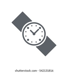 Watch Icon, flat design style