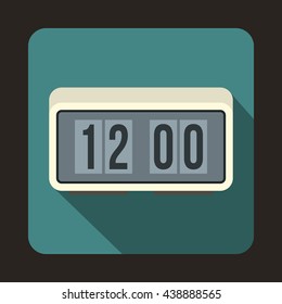 Watch icon, flat style