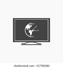 Watch icon illustration isolated vector sign symbol