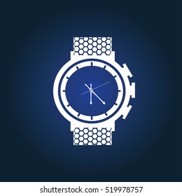 Watch icon illustration isolated vector sign symbol