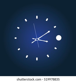 Watch icon illustration isolated vector sign symbol