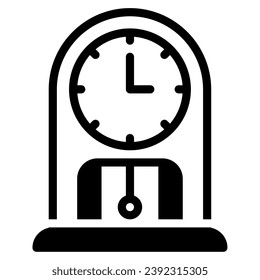 watch icon illustration for web app, etc
