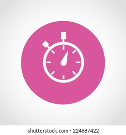 Watch Icon Isolated on White Background