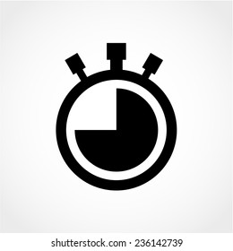 Watch Icon Isolated On White Background