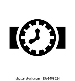 watch icon isolated sign symbol vector illustration - high quality black style vector icons
