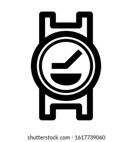 watch icon isolated sign symbol vector illustration - high quality black style vector icons
