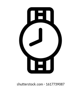 watch icon isolated sign symbol vector illustration - high quality black style vector icons
