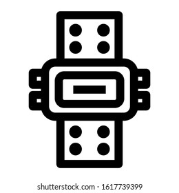 watch icon isolated sign symbol vector illustration - high quality black style vector icons
