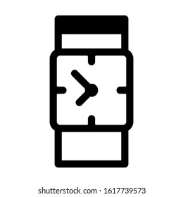 watch icon isolated sign symbol vector illustration - high quality black style vector icons
