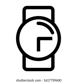 watch icon isolated sign symbol vector illustration - high quality black style vector icons
