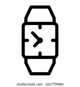 watch icon isolated sign symbol vector illustration - high quality black style vector icons
