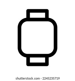 Ver línea de icono aislada en fondo blanco. Icono delgado plano negro sobre el estilo de contorno moderno. Símbolo lineal y trazo editable. Ilustración vectorial de trazo simple y píxel perfecto