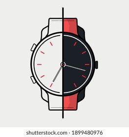 WATCH ICON IN LINEAR AND COLORFUL