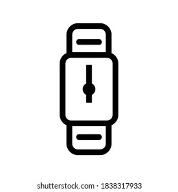 watch icon or logo isolated sign symbol vector illustration - high quality black style vector icons
