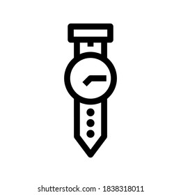 watch icon or logo isolated sign symbol vector illustration - high quality black style vector icons
