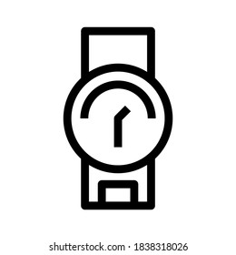 watch icon or logo isolated sign symbol vector illustration - high quality black style vector icons
