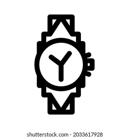 watch icon or logo isolated sign symbol vector illustration - high quality black style vector icons
