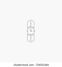 watch icon for man