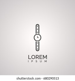 watch icon. man sign