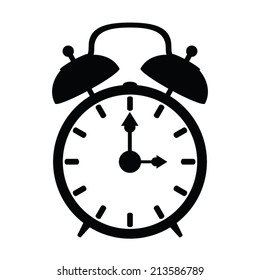 watch icon on white background