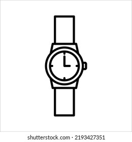 icono de reloj en fondo blanco