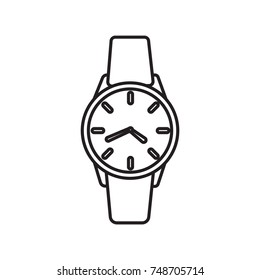 watch icon outline