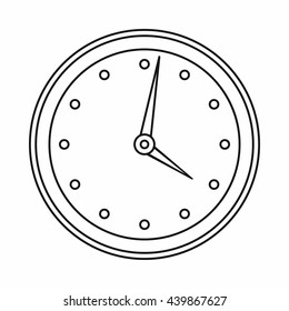 Watch icon, outline style