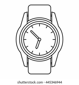 117,659 Watch outline Images, Stock Photos & Vectors | Shutterstock