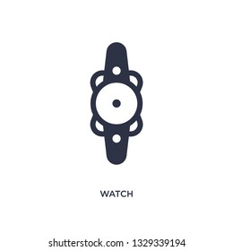 watch icon. Simple element illustration from education 2 concept. watch editable symbol design on white background. Can be use for web and mobile.