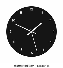 Watch icon, simple style