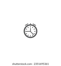Watch icon. Simple style watch poster background symbol. brand logo design element. Watch t-shirt printing. Vector for sticker.