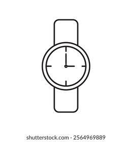 watch icon. simple icon. vector illustration