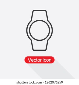Watch Icon, Smart Watch Icon Vector Illustration Eps10