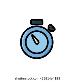 Watch icon stock vector illustration