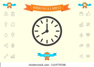 Watch icon symbol