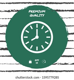 Watch icon symbol. Graphic elements for your design
