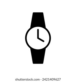 watch icon symbol vector template