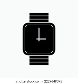 Schauen Sie sich das Symbol an. Zeitsymbol - Vektorgrafik.