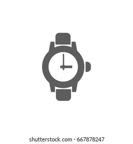 Watch icon in trendy flat style isolated on white background. Symbol for your web site design, logo, app, UI. Vector illustration, EPS