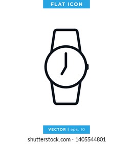 Watch Icon Vector Design Template