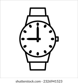 watch icon vector design template