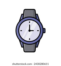 watch icon vector design template simple and clean