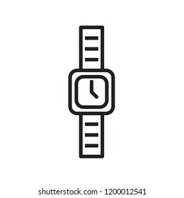 Watch icon, vector eps 10