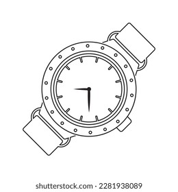 watch icon vector illustration design template.