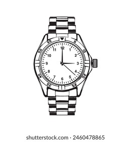 Watch icon vector illustration design template.