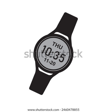 Watch icon vector illustration design template.
