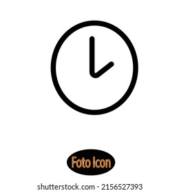 Watch icon. Vector illustration eps10