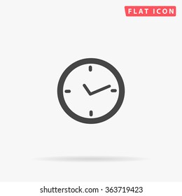 Watch Icon Vector. Simple Flat Symbol. Illustration Pictogram