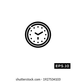 Watch Icon Vector. Time Symbol Vector
